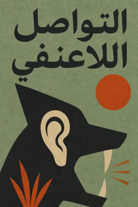 غلاف كتاب التواصل اللاعنفي