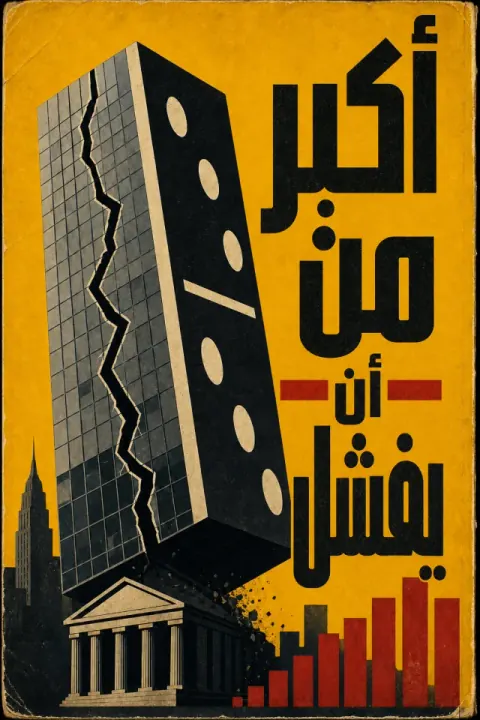 غلاف كتاب أكبر من أن تسقط