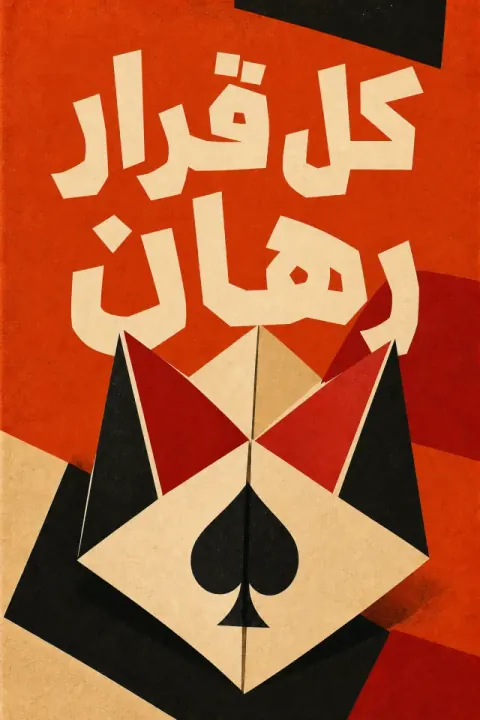 غلاف كتاب كل قرار رهان