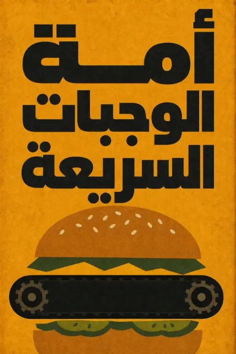 غلاف كتاب أمة الوجبات السريعة