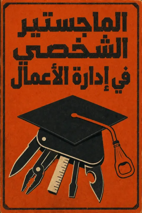 غلاف كتاب الماجستير الشخصي في إدارة الأعمال