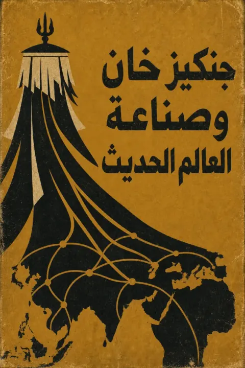 غلاف كتاب جنكيز خان وصناعة العالم الحديث