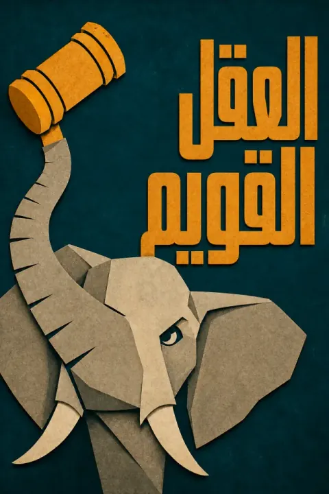 غلاف كتاب العقل القويم